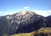 Blick vom Mauthner Alm Gipfel Richtung Süd-Osten (Polinik)
