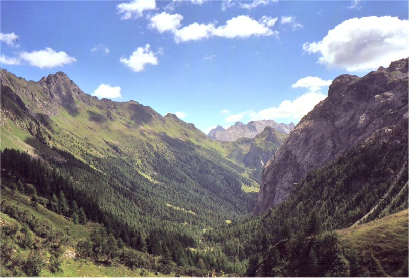 foto 18 - aufstieg zum öfner joch, blick zurück richtung osten (fleonstal)