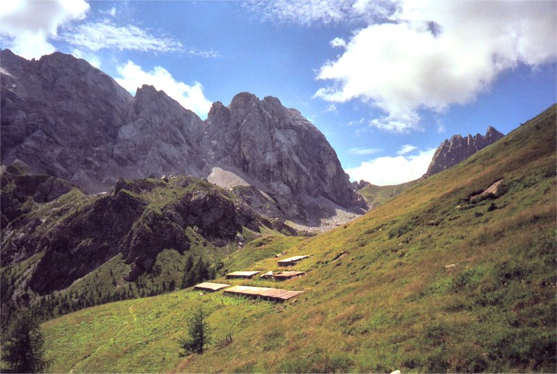 foto 19 - aufstieg zum öfner joch, blick richtung süden (alm cra fleons di sopra)
