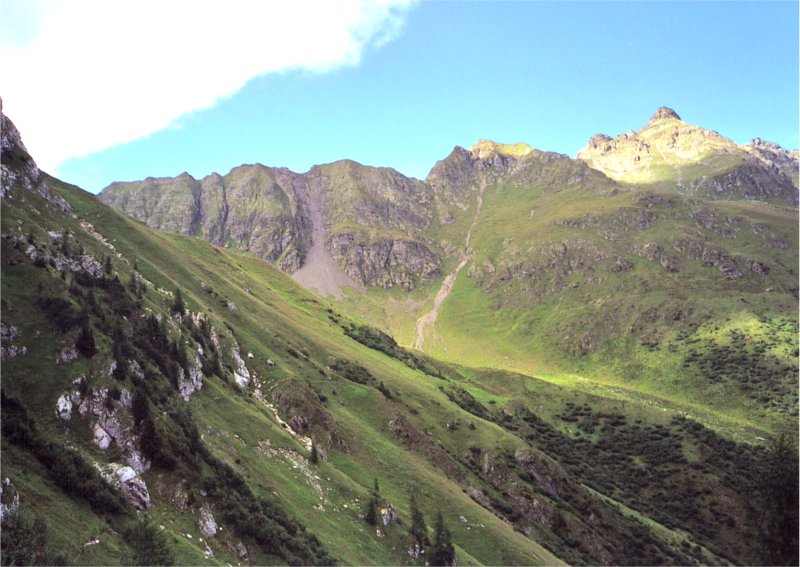 foto 23 - weiter richtung luggauer törl, blick richtung norden
