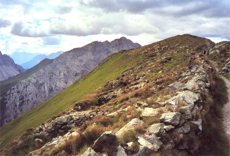 foto 40 - unterwegs entlang des berggrats