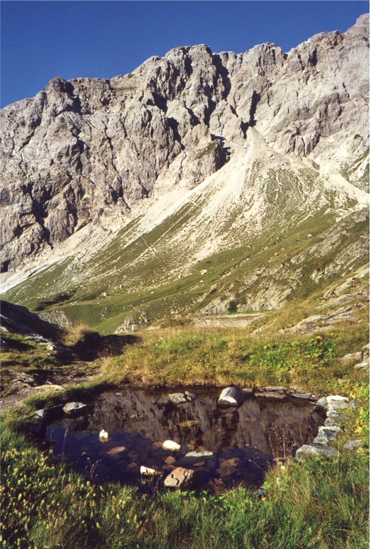 foto 53 - blick richtung westen, miniteich oberhalb tilliacher joch
