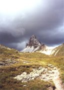 Anstieg zur Filmoor-Standschtzenhtte, groer Kinigat, Blick nach Westen